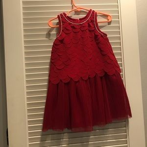 Toddler Red Holiday Dress